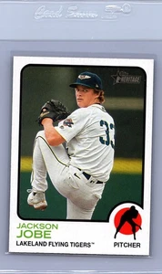 2022 Topps Heritage Minor League Edition - Jackson Jobe #152 (RC) - Picture 1 of 2