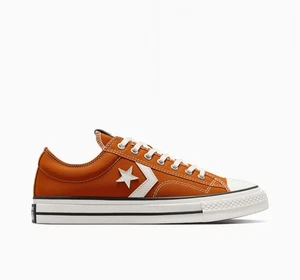 Zapatillas Converse Para Hombre Naranja Burnt Star Player 76 Ox Premium Lona A10520C Nuevas en Caja - Imagen 1 de 6