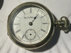 1896 Elgin Watch Co Grade 144 G.M. Wheeler (18s Model 3, 17J) Lever Set Railroad - Picture 1 of 11