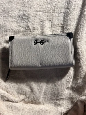 Jessica Simpson Wristlet Off White Wallet - Image 1 of 4