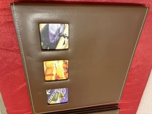 et Of 2 - Deluxe Bonded Leather Brown Scrapbooks - scrapbooking - Brand New  - Picture 1 of 7