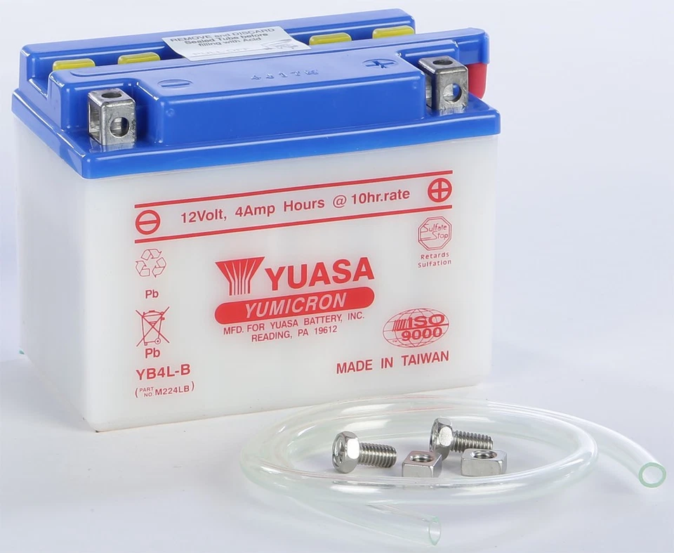 Yuasa YUAM224LB Yumicron Battery YB4L-B - Image 1 of 1