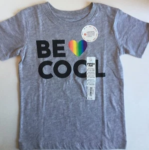 Neu 3T Kurzarm T-Shirt grau "Be Cool" - Bild 1 von 2