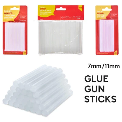 Heißkleberpistole Sticks 7Mm / 11Mm X 100Mm Lang Für Bastelkleber Klar Mini - Bild 1 von 4