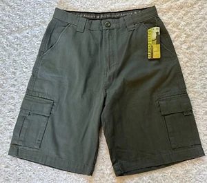 NEW Scouts BSA 2011 Youth 22 XL 33” Waist Canvas Cargo Short Uniform Boy or Girl - Picture 1 of 14