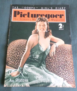 BETTE DAVIS - ANN SHERIDAN PICTUREGOER - VINTAGE MOVIE MAG - 20 MAY 1939 - Picture 1 of 10