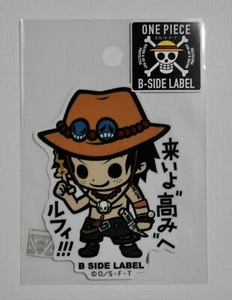 One Piece B-Side Label Ace Sticker Waterproof US SELLER - Picture 1 of 1