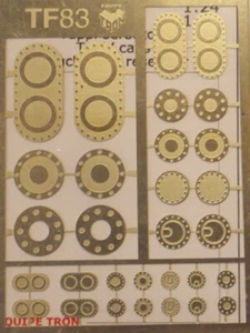 ACCESSORI 1/18 TAPPI SERBATOIO COMPETIZIONE in SCALA 1/43 1/24 1/18 TRON TF83 - Imagen 1 de 1