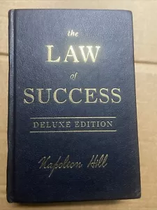 THE LAW OF SUCCESS Deluxe Edition Napoleon Hill Leather Bound Collectible Book - Picture 1 of 8