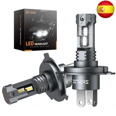 Zethors Bombillas H4 LED Canbus Kits de Bombilla H4 Universales Lámparas LED H4  - Imagen 1 de 4