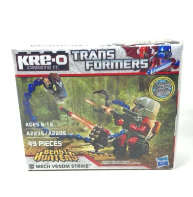 Kre-O Transformers Mech Venom Strike Beast Hunters Kreo #A2235 Kreon Hasbro New - Image 1 of 4