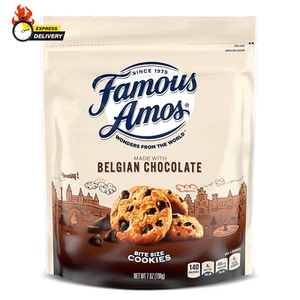 Wonders of the World Belgian Chocolate | Bite-Size Cookies with Chocolate Chips - Picture 1 of 12