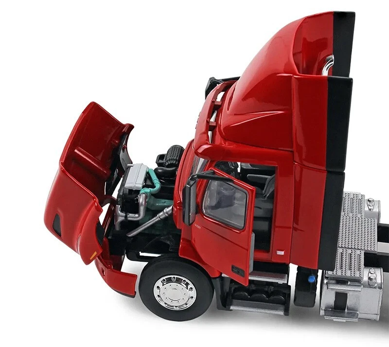 First Gear 50-3460 1 50 VOLVO VNR 300 Crossroad Red Day CAB With Air Foil
