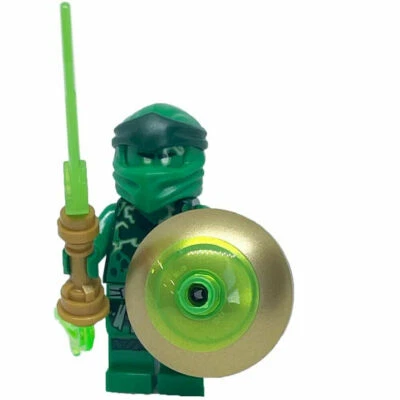 LEGO Ninjago Lloyd Green Flame Sword and Shield Master of the Mountain - Image 1 of 3