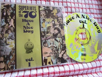 Super Hits Of The '70s - Have A Nice Day, Volume 1 Various  Rhino R2 70921 CD  - Image 1 of 4