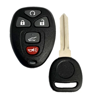 Controle remoto sem chave eletrônico fabricante de equipamento original Fob + chave chip SUV 5 botões OUC60270 15913415 - Imagem 1 de 4