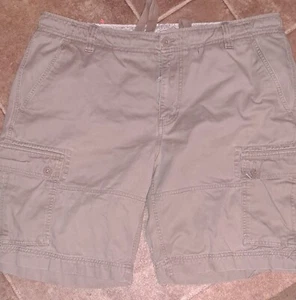 Men's North Face Cargo Khaki Shorts Size 38 Hiking Outdoors Leisure Wear  Pocket - Picture 1 of 6