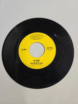Donovan - Oh Gosh - Epic (45RPM 7”) (AA3)  - Image 1 of 3