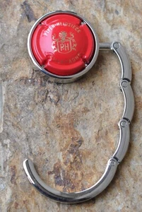 Champagne Piper Heidsieck  France Purse Hook Custom Made in the USA - Picture 1 of 2