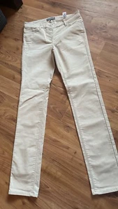 Ladies UK size 8 L Beige Cords VGC From Next - Picture 1 of 6