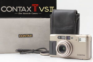 LCD Works 【MINT in Box】 Contax TVS II Point & Shoot 35mm Film Camera From JAPAN