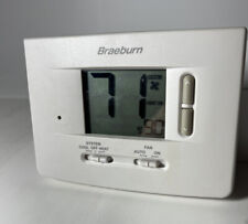 = Braeburn 1020 5" Thermostat 1 Heat 1 Cool Non-Programmable Used Good Tested
