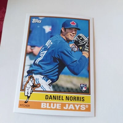 2015 Topps Baseball Card Daniel Norris #190 - Image 1 of 2