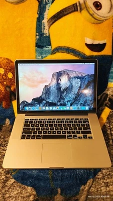 Apple MacBook Pro A1398 15" 512GB SSD Intel Core I7 16GB & Magic Mouse 2.0 Great - Image 1 of 4
