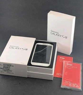 Samsung Galaxy S III Verizon - 16 GB - SCH-I535 - FOR PARTS - NOT WORKING w/Box - Image 1 of 4