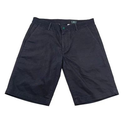 AG Talla 33 Wanderer Negro Chino Pantalones Cortos 11" Entrepierna Carrera Informal Verano Básico Foto 1 de 4