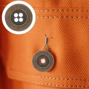 100 Piezas Suministros de Costura Botones para Ropa Uniforme Abrigo Repuesto - Imagen 1 de 20
