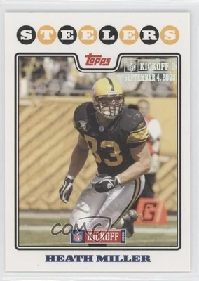 2008 Topps Kickoff Kickoff Edition /1349 Heath Miller #34 - Image 1 of 2
