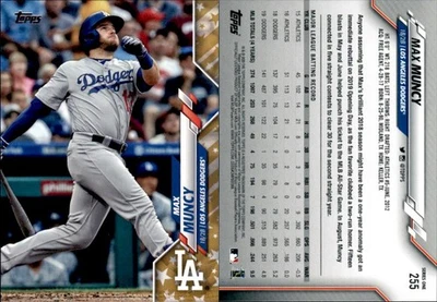 2020 Topps MLB-Baseball-Base-Stars-You Pick-Buy Volume-#251-500-EX++++-2247 - Image 1 of 4