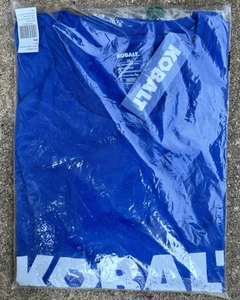 Kobalt Men Blue Graphic Short Sleeve T-Shirt Size 2XL - Picture 1 of 4