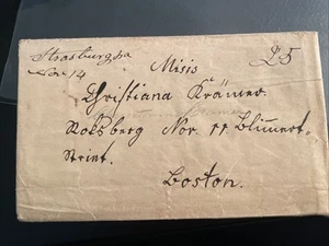 1844 Statesburgho Pennsylvania Postal Cover - Bild 1 von 1