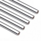 PVC Chrome Silver Quadrant Trim 1.25m Bathroom Cladding Internal Corner Bead