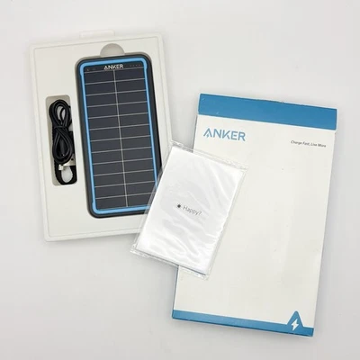 Banco de energía Anker Powercore Solar 10000 15W 10.000 negro Foto 1 de 4