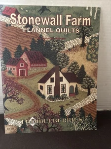 1990s Thimbleberries Stonewall Farm Flannel Quilts- Pattern Book Vintage#255 - Picture 1 of 5
