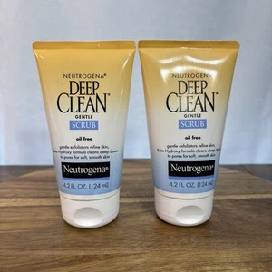 Neutrogena Deep Clean exfoliante suave sin aceite 4,2 fl oz - Paquete de 2 exfoliantes para la piel - Imagen 1 de 2