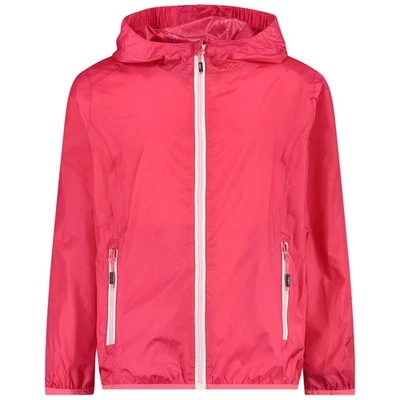 CMP Junior Packable Waterproof Lightweight Jacket Full Zip Hooded Taped Seams - Image 1 of 2