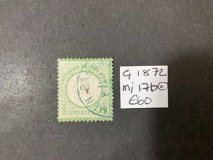Sellos del Reich alemán. Escudos de águila - centavos. G 1872. Mi 17b. Usado #c622 - Imagen 1 de 2