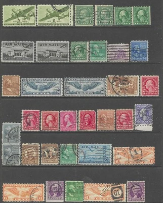 UNITED STATES USA Early Mint and Used Issues Selection 'US60'  (Dec 060) - Image 1 of 3