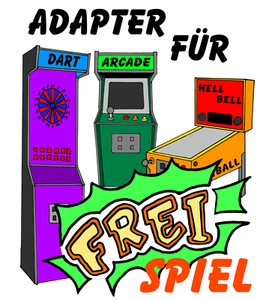 Profi-Adapter für Freispiel (Taster&Rejectknopf) Dart, Arcade, Flipper etc. - Bild 1 von 3