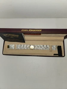 New In Box - Beautiful Jules Jurgensen Analog Quartz Watch Model CO21FF - Picture 1 of 19