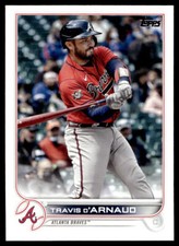 2022 Topps    Travis d'Arnaud 4   Atlanta Braves