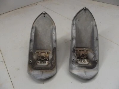 1949 Buick Tail Lights Pair Genuine Guide R-49 ( HOUSING ONLY ) 5937153 - Image 1 of 4