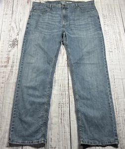 SIGNATURE LEVI'S GOLD RELAXED JEANS MEN'S SIZE 40X32 STRETCH DENIM - Picture 1 of 20