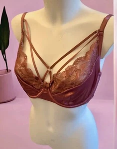 HKM Private Collection - Extrovert - sexy BH - Rosa Altrosa - 80E - NEU - Bild 1 von 7