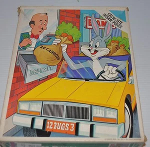 BUGS BUNNY 100 piece PUZZLE 1970s Whitman Looney Tunes - Picture 1 of 3
