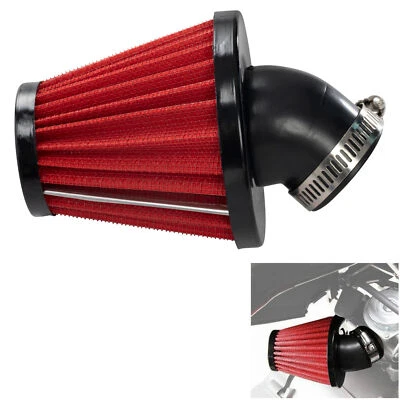 35mm 45 Degree Motorcycle Air Filter Cleaner Fit For 150cc-250cc ATV Dirt Bike - Изображение 1 из 4